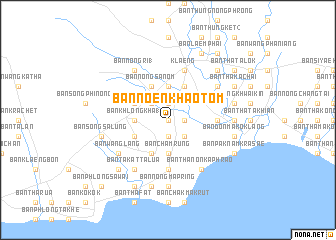 map of Ban Noen Khao Tom