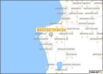 map of Ban Noen Makok