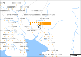 map of Ban Noen Sung