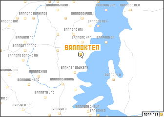 map of Ban Nok Ten