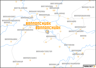 map of Ban Non Chuak