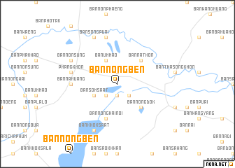 map of Ban Nong Ben