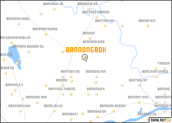 map of Ban Nong Bok