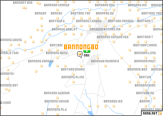 map of Ban Nong Bo