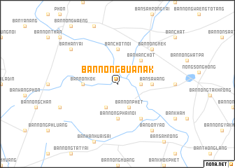 map of Ban Nong Bua Nak