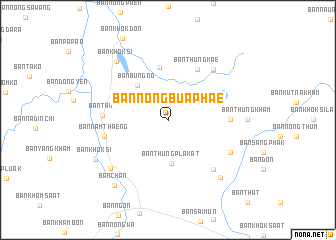 map of Ban Nong Bua Phae