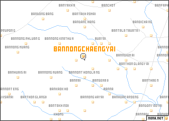 map of Ban Nong Chaeng Yai
