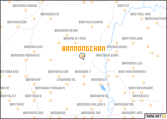 map of Ban Nong Chan