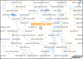 map of Ban Nong Chik