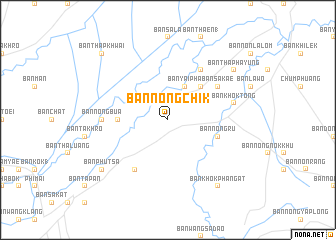 map of Ban Nong Chik