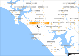 map of Ban Nong Chim