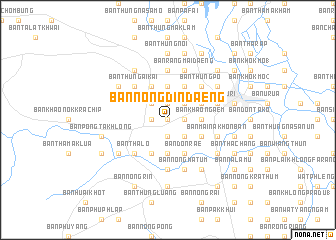 map of Ban Nong Din Daeng