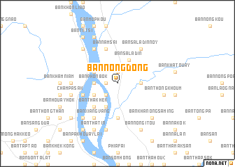 map of Ban Nongdông