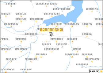 map of Ban Nong Hai