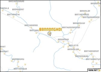 map of Ban Nong Hoi