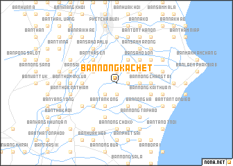 map of Ban Nong Kachet