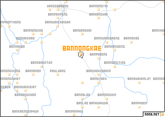 map of Ban Nong Kae