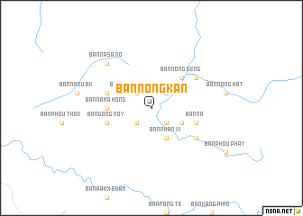 map of Ban Nongkan