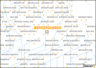 map of Ban Nong Khaem