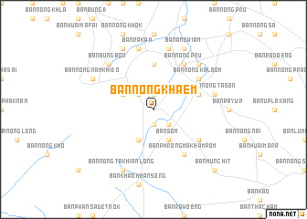 map of Ban Nong Khaem