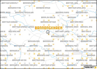 map of Ban Nong Khaem