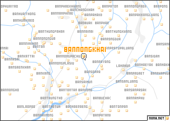 map of Ban Nong Khai