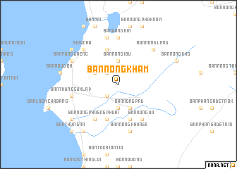 map of Ban Nong Kham