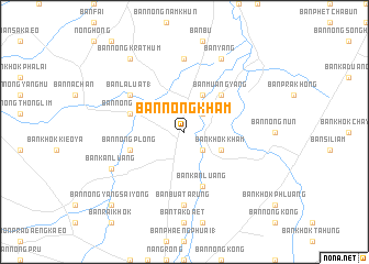 map of Ban Nong Kham