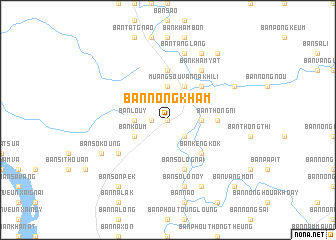 map of Ban Nongkham