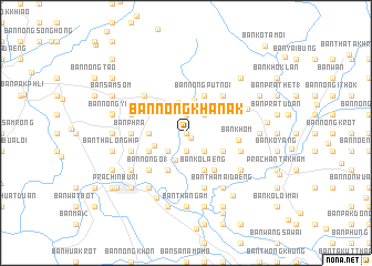 map of Ban Nong Khanak