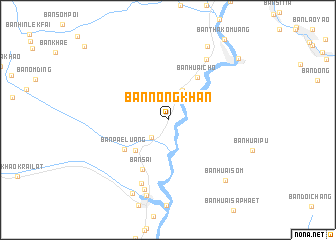 map of Ban Nong Khan