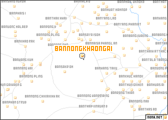 map of Ban Nong Khao Ngai