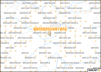 map of Ban Nong Kha Yang