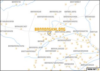 map of Ban Nong Khlong