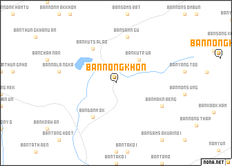 map of Ban Nong Khon