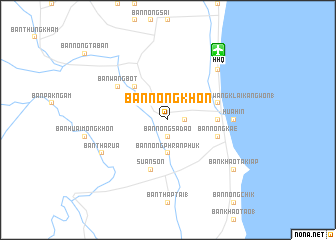 map of Ban Nong Khon