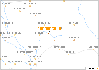 map of Ban Nong Kho