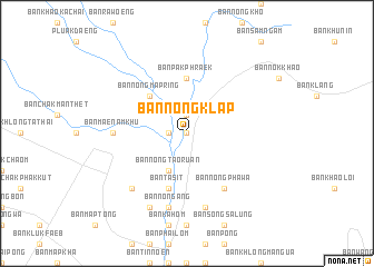 map of Ban Nong Klap