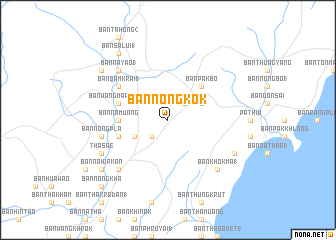 map of Ban Nong Kok