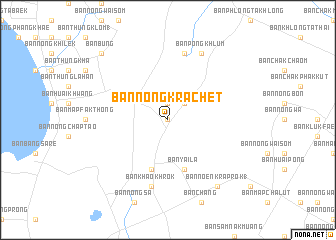 map of Ban Nong Krachet