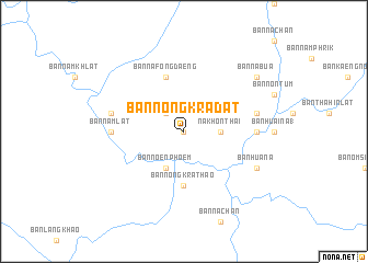 map of Ban Nong Kradat