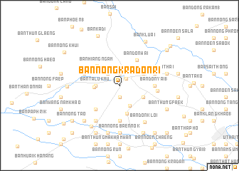 map of Ban Nong Kradon Ri