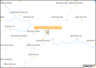 map of Ban Nong Kraso