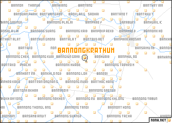 map of Ban Nong Krathum