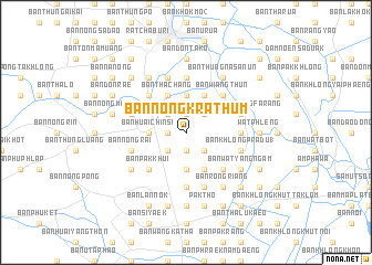 map of Ban Nong Krathum