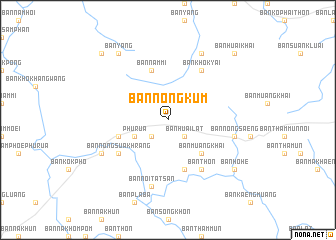 map of Ban Nong Kum