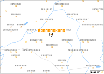 map of Ban Nong Kung