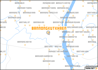 map of Ban Nong Kut Khaen