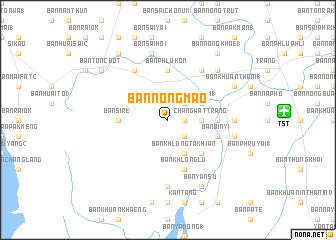 map of Ban Nong Mao