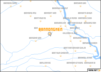 map of Ban Nong Men